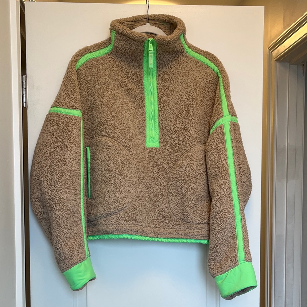 Free People Mountain High Half Zip Fleece